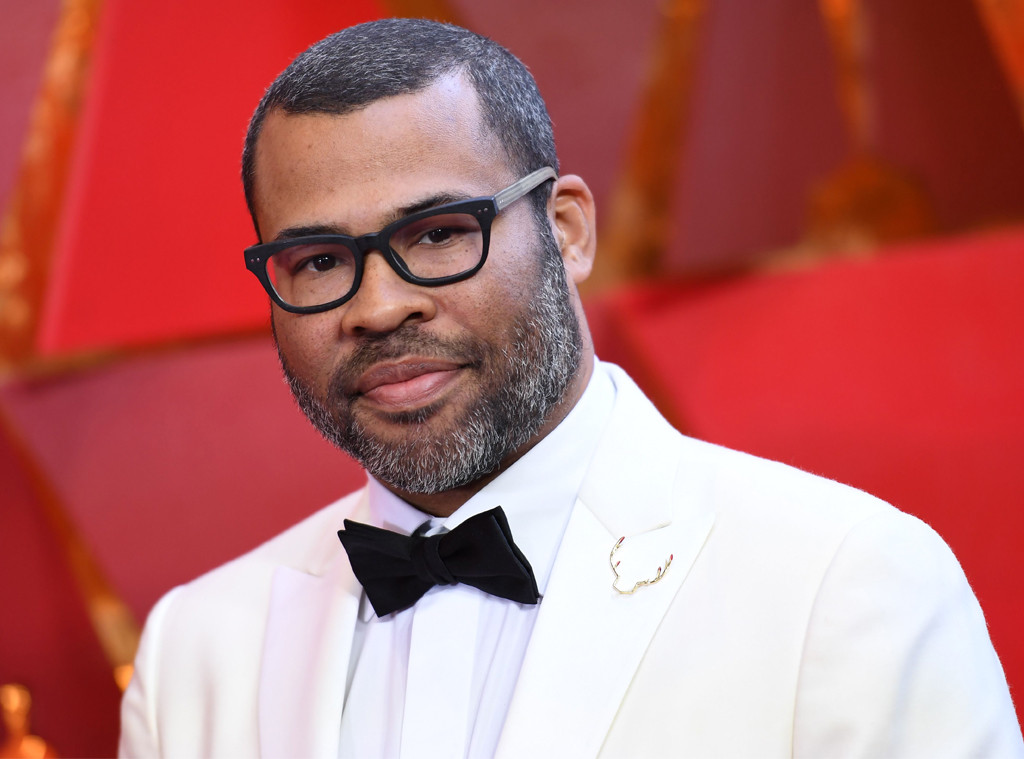 Jordan Peele And Chelsea Peretti Hit The 2018 Oscars Red Carpet E Online